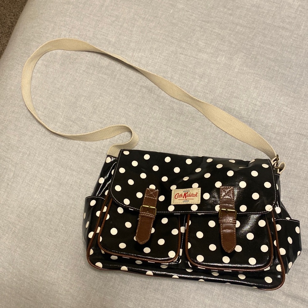 Cath Kidston | Shoulder Bag Black Polka Dot